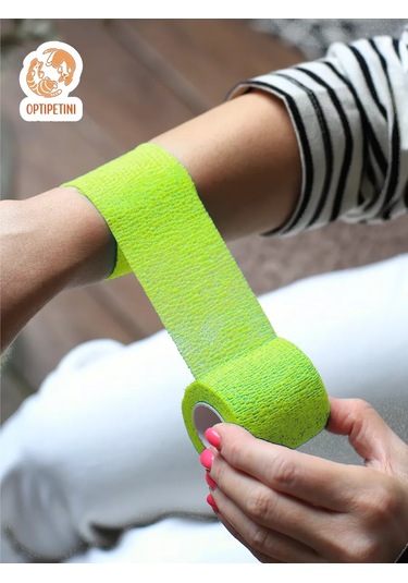 Optipetini Acı Emprenye İle Kendinden Yapışkanlı Bandaj 5cm X 4,5m 162678280
