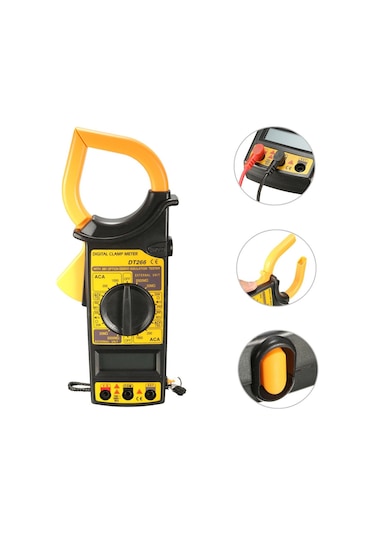 Pens Ampermetre Dt-266 Dijital Ekranlı Dt266 Pensampermetre