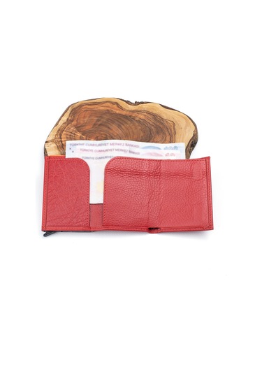 Westpolo Hakiki Deri Isme Özel Mekanizmalı Erkek Cüzdan Kartlık