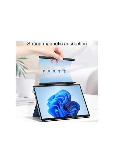 Microsoft Surface Pro/go/laptop/book Anti-touch El Yazısı Kapasitif Kalem Siyah İçin