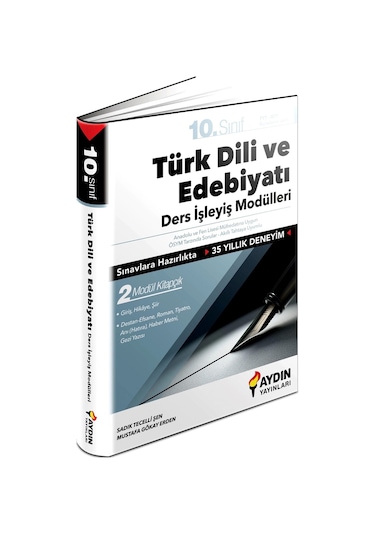 10. Sınıf Türk Dili ve Edebiyatı Ders İşleyiş Modülleri -  Aydın Yayınları