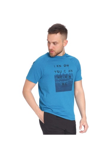 Sportive Erkek Mavi Tişört 711007-ptr Siyah