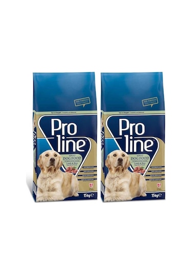 Proline Kuzu Etli ve Pirinçli Yetişkin Köpek Maması 2 x 15 KG