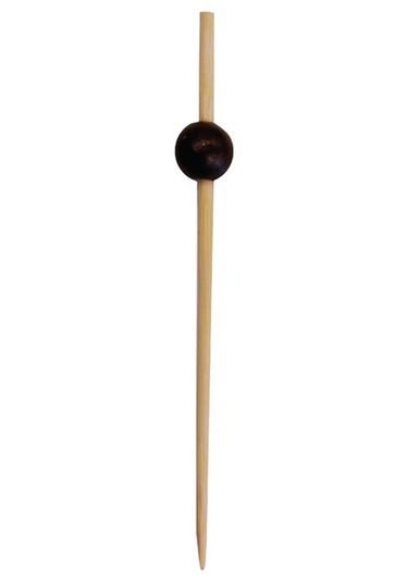 Hs-Bsbb12 Bambu Kürdan Siyah Top 12 CM 100 Adet