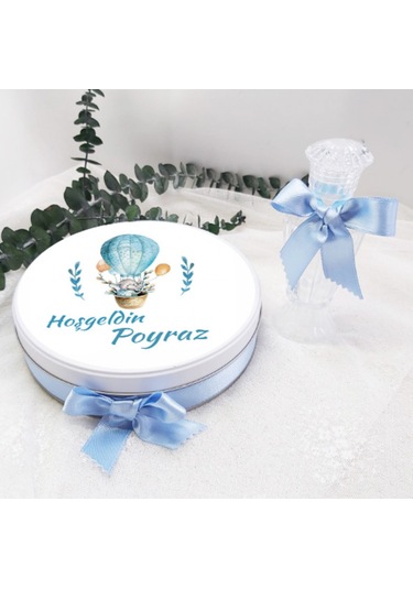 Balonda Ayıcık Ekek Bebek Çikolatası