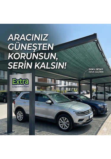 Extra Gölgeleme Filesi %40 - 30 Gr/m2 Yeşil