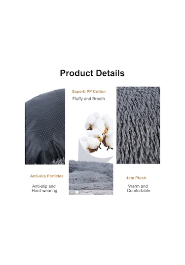 Leezsing Çıkarılabilir Yumuşak Yastık, Büyük Sakinleştirici Yastık, Yıkanabilir Evcil Hayvan Yastığı, Kendinden Isıtmalı Yastık Yatağı, Çeşitli Renkler