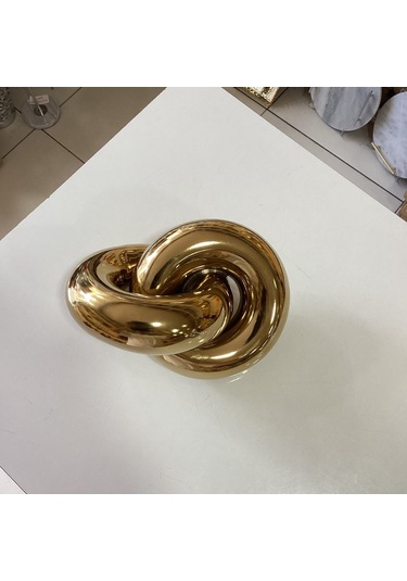 Dekoratif Seramik Zincir Gold Renk