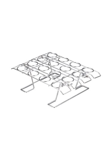 Cbtx Oasıswj Pişirme Araçları Fırın Pasta Net Koni Kabuk Rafı Dondurma Depolama Rafı Katlanabilir 16 Delik