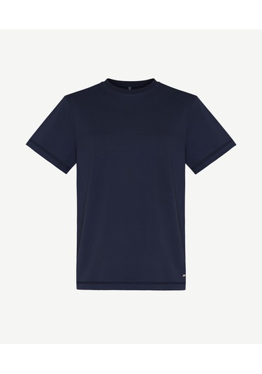 Yargıcı Regular Bisiklet Yaka Kısa Kol T-shirt 26yets9004x 004 Lacivert