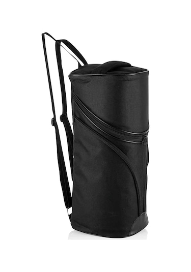 Nargile Taşıma Sırt Çantası Suni Deri - 300 Siyah