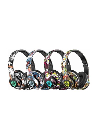 Vaorlo Graffiti Kablosuz Bluetooth Kulaklık