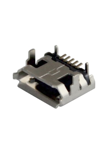 Usb Mikro Şase 5 Pin 4 Şaseli 5 Adet