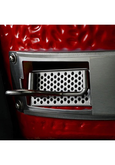 Kamado Joe Big Joe I Seramik Kömürlü Barbekü Kömürlü Mangal Kırmızı