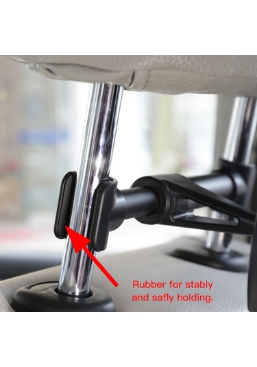 Sones Yesido C29 Araç Arka Koltuk Tablet Tutucu Siyah