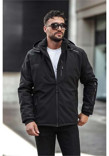 Delpino Siyah Erkek Mont 2193 Siyah