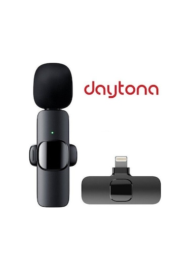 Daytona K9l / Apple Uyumlu iPhone Telefon İçin Yaka Mikrofonu