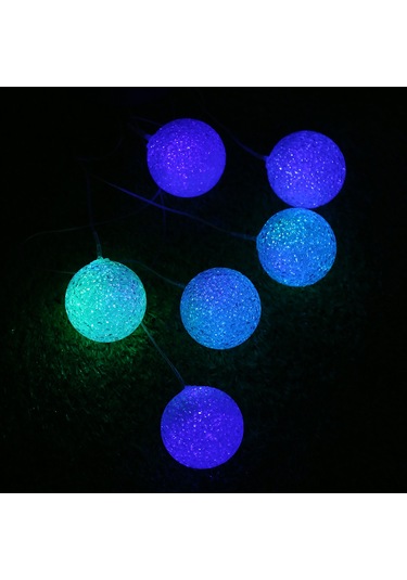 Dofolink Güneş Enerjili Led Renk Değiştiren Partikül Topu Zil Lambası - Ip65 Su Geçirmez - Bahçe, Ev Bahçesi Ve Festivaller İçin Dekoratif Aydınlatma Diğer