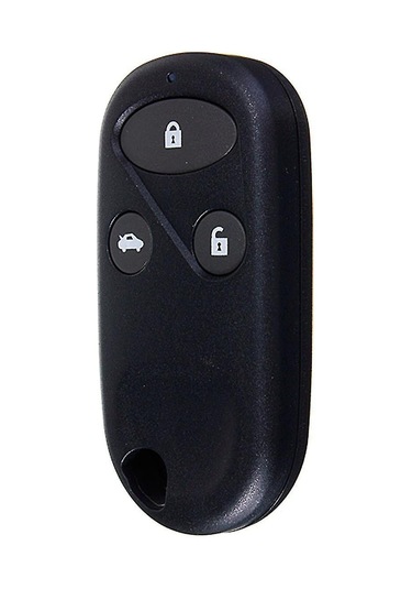 Hangfox Honda Civic Crv Accord İçin 3 Tuşlu Kilitleme, Açma, Bagaj Abs Plastik Uzaktan Kumanda Anahtar Kılıfı - Siyah, Yedek Parça