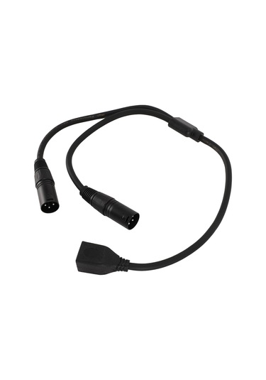 Tenfowee Dmx Sinyal Kablosu, 2 Xlr Erkekden Rj45 Dişeye, Sahne/stüdyo Işık Kontrolü İçin, 0.5m, 22 Awg Bakır Teli İle Dayanıklı