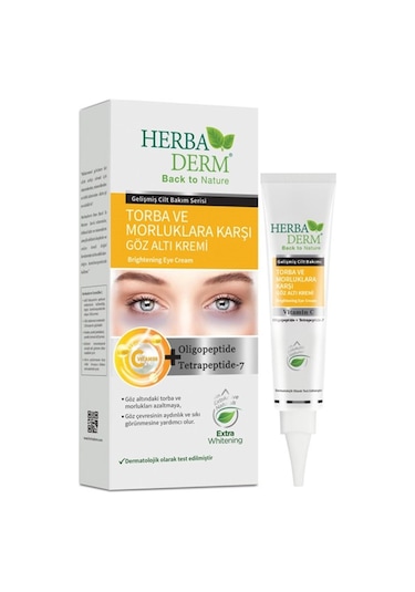 Herbaderm Göz Altı Torba Ve Morluklarına Karşı Krem 15 ML