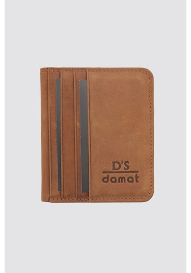 Ds Damat Taba Deri Cüzdan 8HC591ORTKC03 Taba