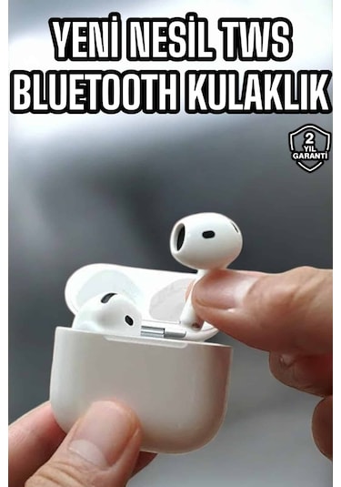 Kaliteli Ucuz İos Ve Android Uyumlu Tws Bluetooth Kulaklık Anc Özelliği -