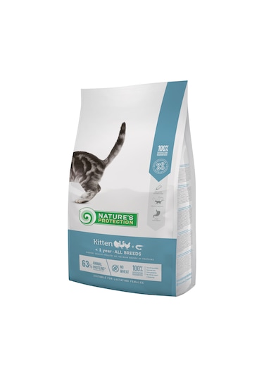 Nature's Protection Kitten Kümes Hayvanlı Yavru Kedi Maması 7 Kg