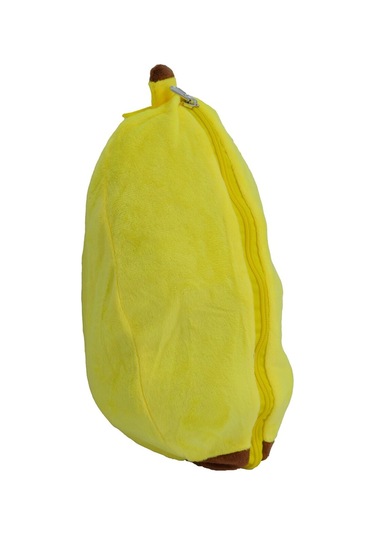 Peluş Maymun Hem Muz Hem Maymun 30 Cm Sarı