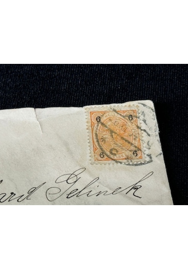 Avusturya İmparatorluğu 1904 Yıllından Mektuplu Zarf 6 Heller Sürsarjlı Pullu