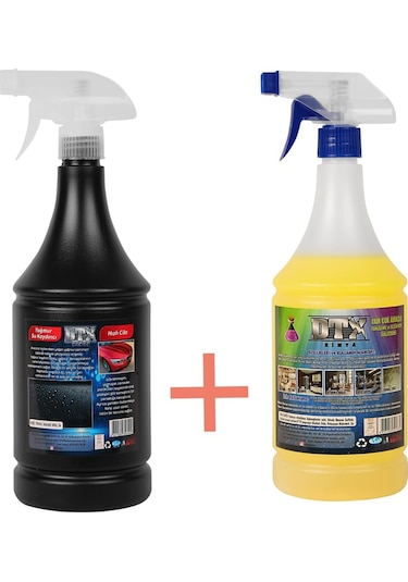 Dtx Kimya Hızlı Cila 1000 Ml & İxir Çok Amaçlı Temizleyici 1 Lt
