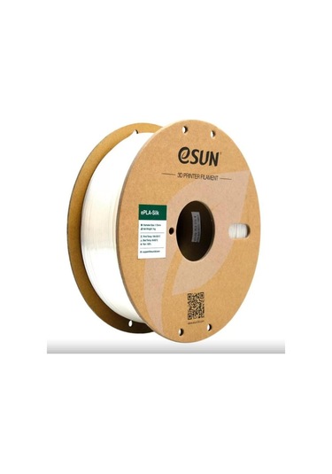Esun Silk Pla+ Filament Beyaz