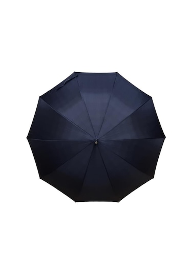 Baginn Snotline-april Erkek Baston Şemsiye Ahşap Sap Siyah Renk 100 CM Çap 001