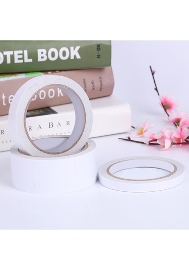 Geeroyoo 5'li Paket Güçlü Yapıştırıcı Çift Taraflı Bant - Ofis, Ev Ve Dıy İçin 10mm Genişlik