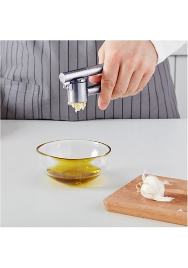 Sarımsak Ezici Paslanmaz Çelik Pense