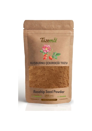 Tazemiz Kuşburnu Çekirdeği Unu Tozu 1 KG