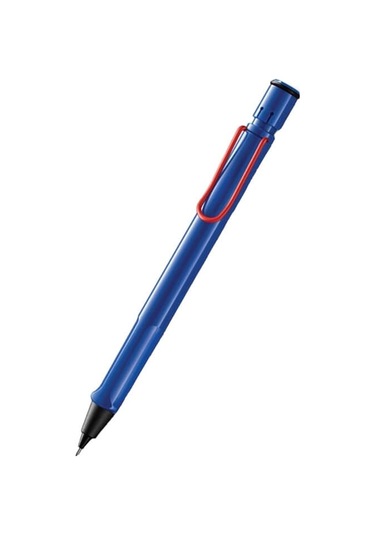 Lamy Safari Versatil Kalem Kırmızı Renk Klips Mavi 0.5 114mk Mavi