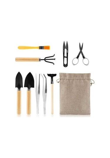 Besthome1 Bahçe Saksı Bitkileri İçin 10 Pratik Parça Bakım Seti: Budama, Sulama, Temizlik, Toprak İşleme