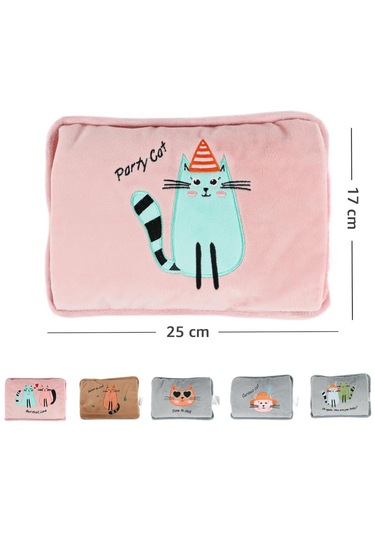 Biggdesign Cats Parti Kedi Elektrikli Sıcak Su Torbası