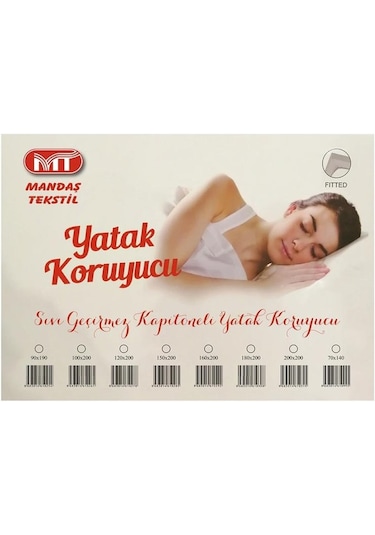 Mandaş Kapitone Fitted Sıvı Geçirmez Bebek Alezi 70 x 140