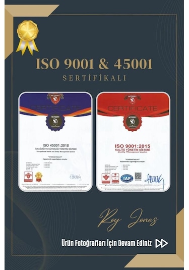 Roy Jones 7001 Siyah Tokalı Comfort Casual Anatomik Terlik Siyah