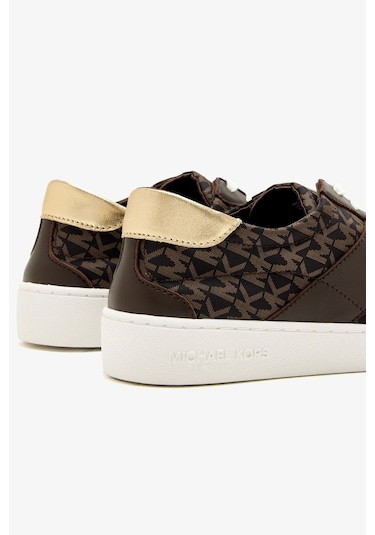 Kadın Kaycee Lace Up Monogram Desenli Sneakers - Kahverengi 4221816 Kadın Kaycee Lace Up Monogram Desenli Sneakers - Kahverengi 4221816