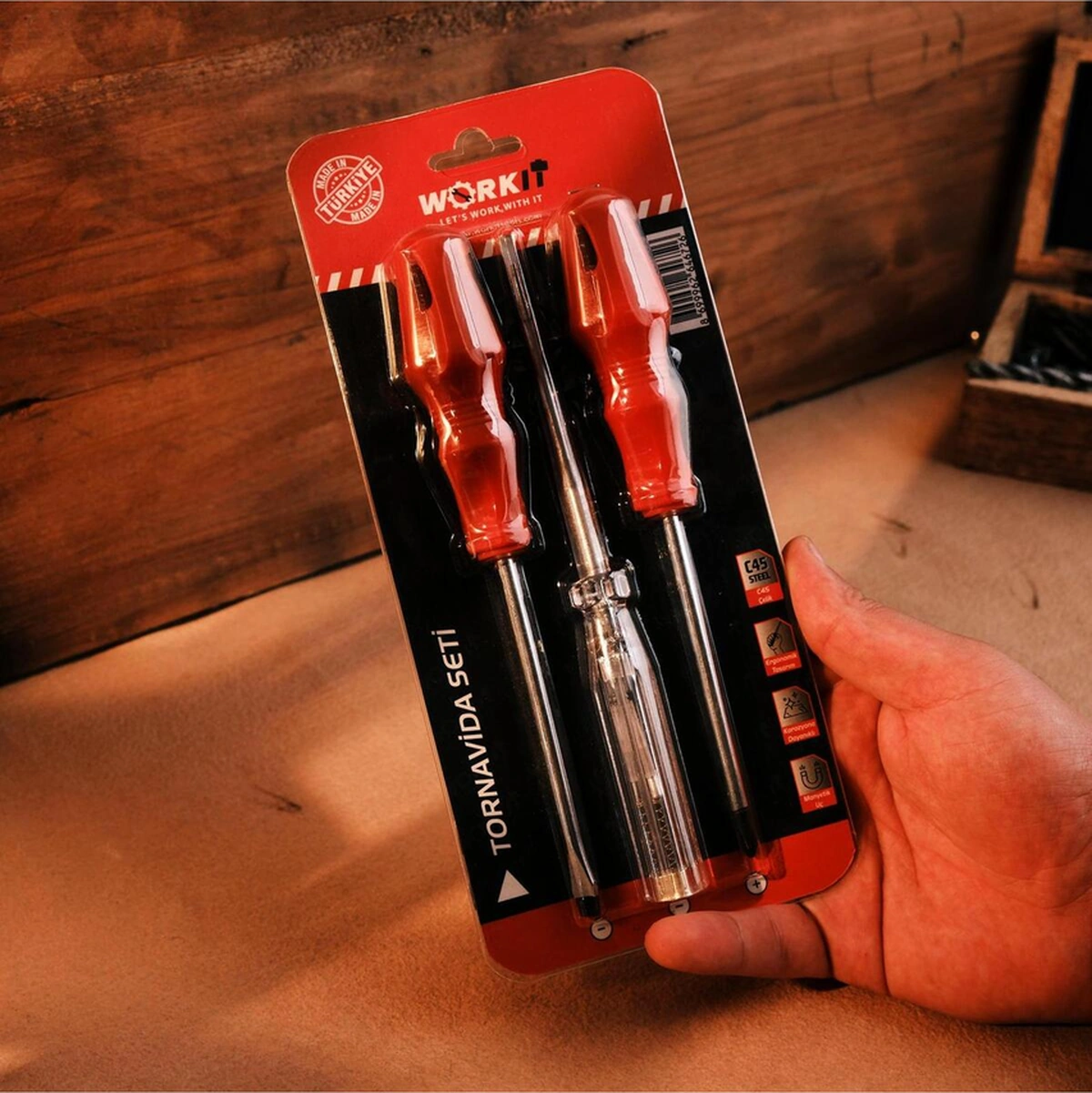 Workit 3' Lü Tornavida Seti