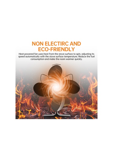 Tenfowee "taşınabilir 4 Kanatlı Isıtıcı Fan - Sessiz Çalışma, Aşırı Isınma Korumalı"