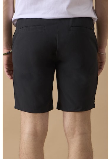 Braccas Erkek Siyah Jogger Fit Şort Siyah