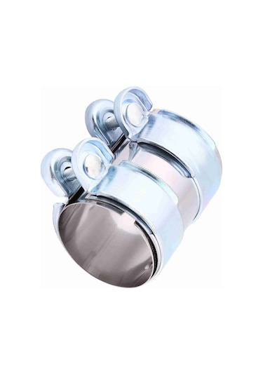 Kosona Araba Egzoz Borusu Klemensi - Paslanmaz Çelik, 2.5 İnç, Dayanıklı, Cnc İşlenmiş, Evrensel Uyumlu Tek Adet