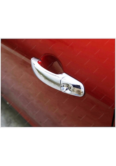 Ford Focus 2 Uyumlu 2004-2010 Krom Kapı Kolu 4 Kapı P.Çelik