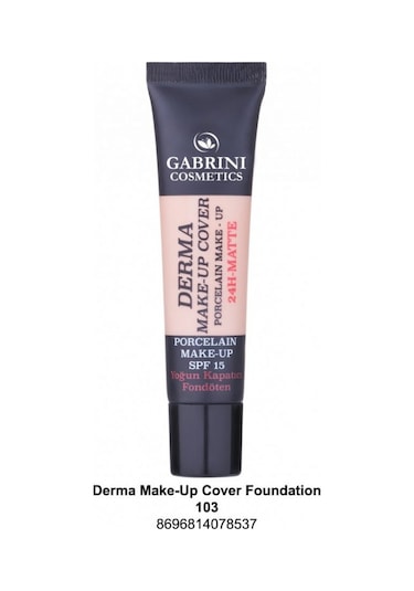Gabrini Fondöten Porselen Makyaj Derma Make Up Cover No:103