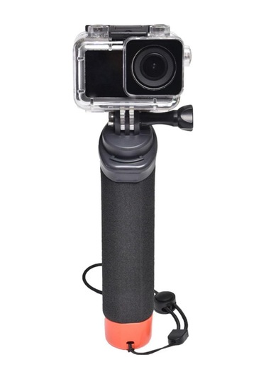 Eylem Kamera Selfie Sopa Şamandıra Tutamağı Sağlam Kompakt Çok Yönlü Kolay Taşıma Uzatma Çubuğu Su Sporu Kamera