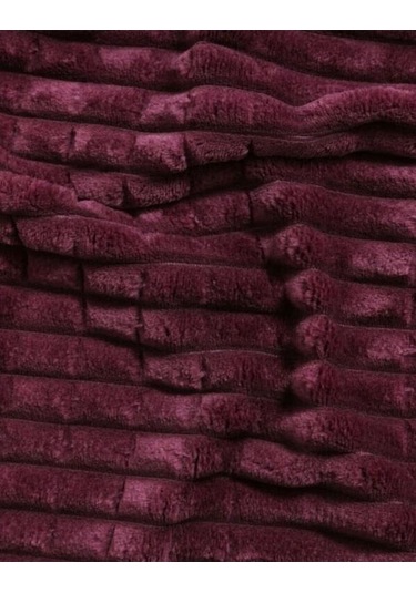 Merinos Modern Line 3 Parça Çift Kişilik Battaniye Seti Kutulu 220x240 Cherry Vişne